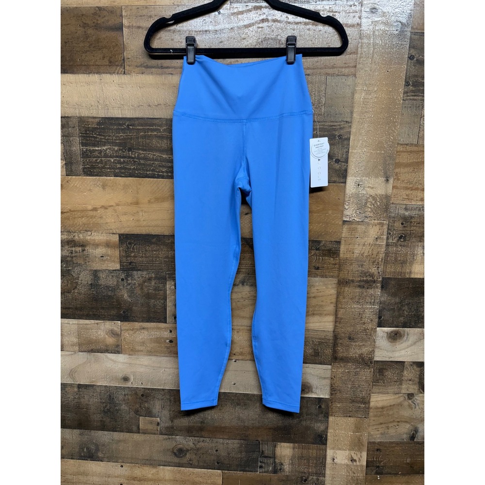 Yogalicious Lux Everyday Ankle Tight Marina Blue High Rise Leggings AY76816 S